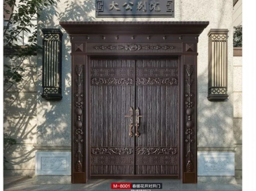 点击查看详细信息<br>标题：豪华非标铸铝拼接门 阅读次数：1078